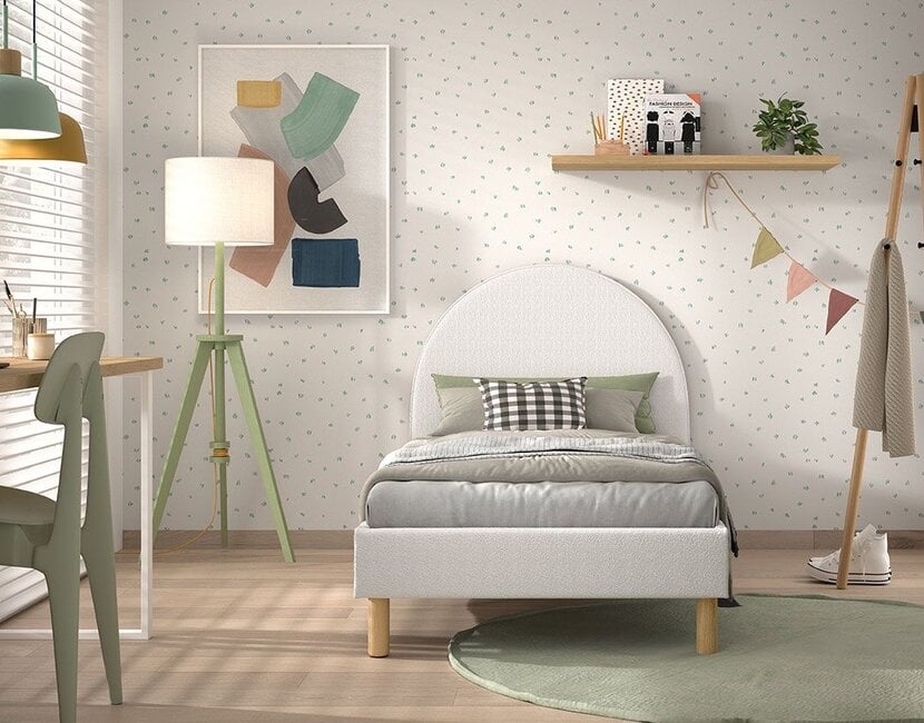 Tienerbed Moon - Wit - 90x200