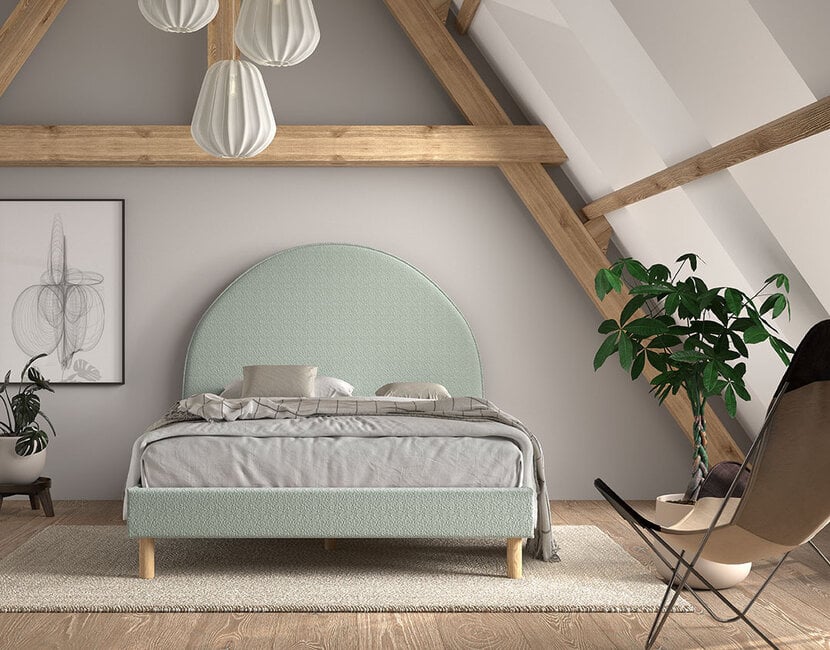 Tienerbed Moon - Groen - 140x200