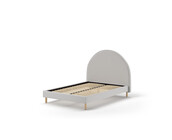 Tienerbed Moon - Grijs - 140x200