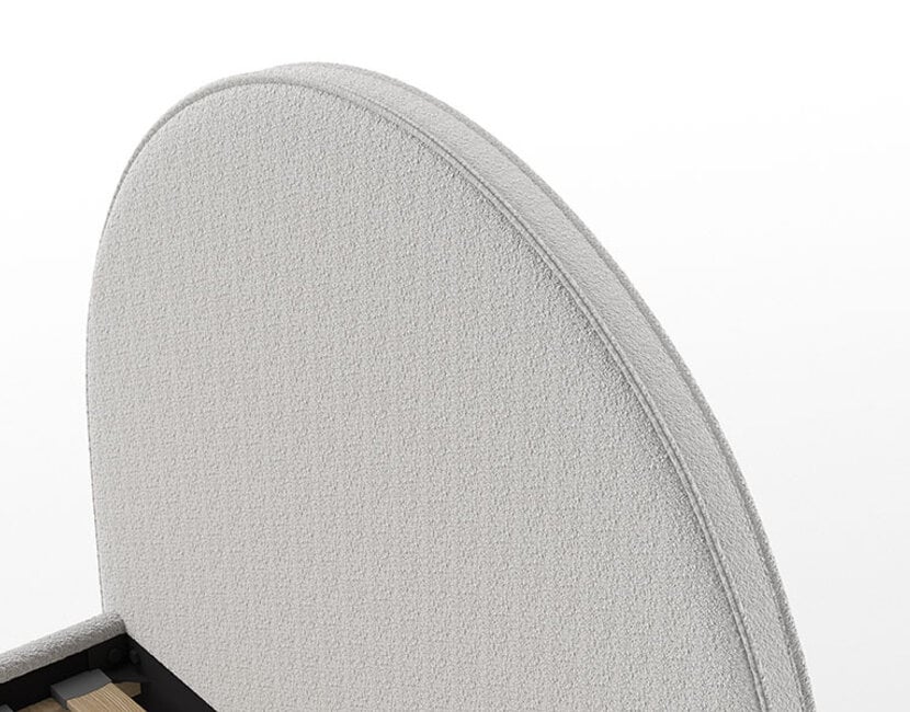 Tienerbed Moon - Grijs - 140x200