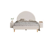 Tienerbed Moon - Wit - 140x200