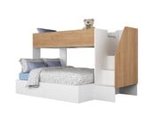 3 persoons Familiebed - Easy Eikenkleur