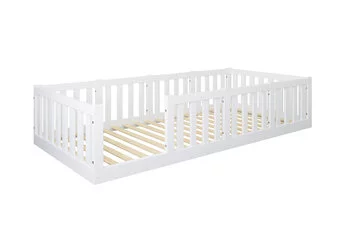 Montessori vloerbed Luna Wit - 90x200
