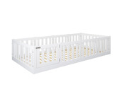 Montessori vloerbed Luna Wit - 90x200