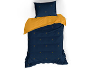 Dekbedovertrek Rex 100% katoen satijn mood indigo 140x220 + 60x70