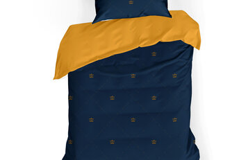 Dekbedovertrek Rex 100% katoen satijn mood indigo 140x220 + 60x70