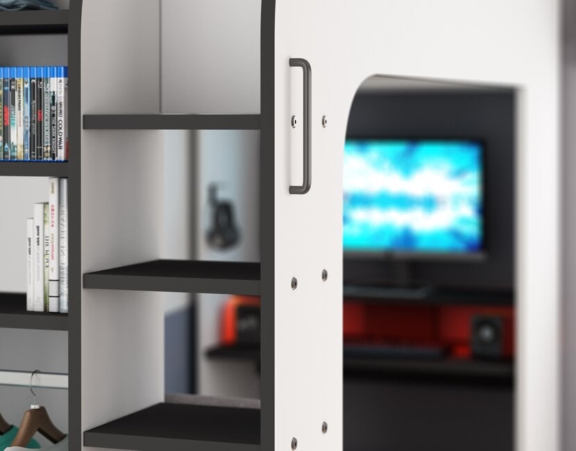 The Cube 90x200 - Wit