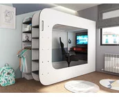 The Cube 90x200 - Wit-Antra