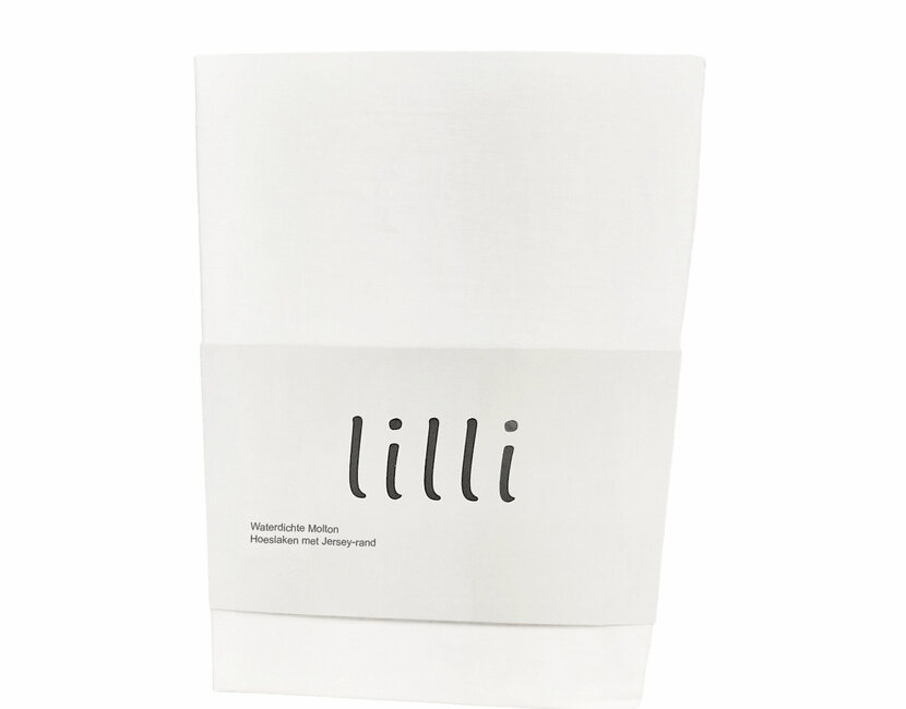 Waterdichte Molton - Wit -  eenpersoonsmaat