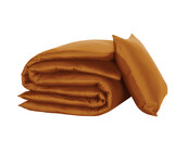 Dekbedovertrek Olivia,  Copper- Eenpersoons