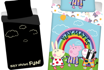 Dekbedovertrek Glow in the Dark Playmates