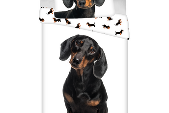 Dekbedovertrek Teckel