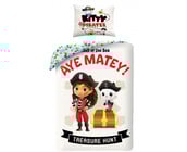 Dekbedovertrek Kitty Pirates