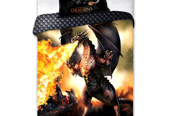 Dekbedovertrek Dragons