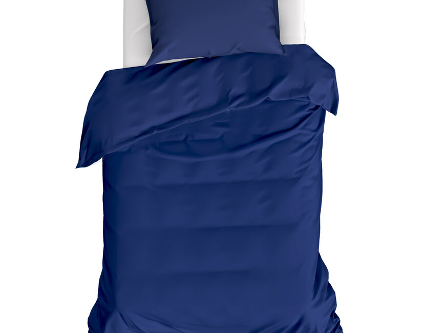 Dekbedovertrek Basil Navy Bleu