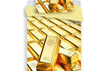 Dekbedovertrek Gold Bars