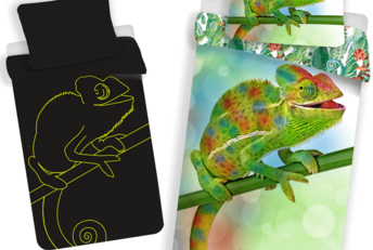 Dekbedovertrek Kameleon Glow in the Dark