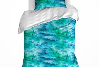 DWL Dekbedovertrek  douglas algiers blue 140x200/220+60x70