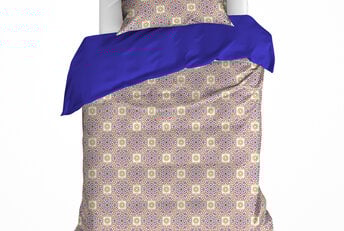 DWL Dekbedovertrek  aziz sodalite blue 140x200/220+60x70