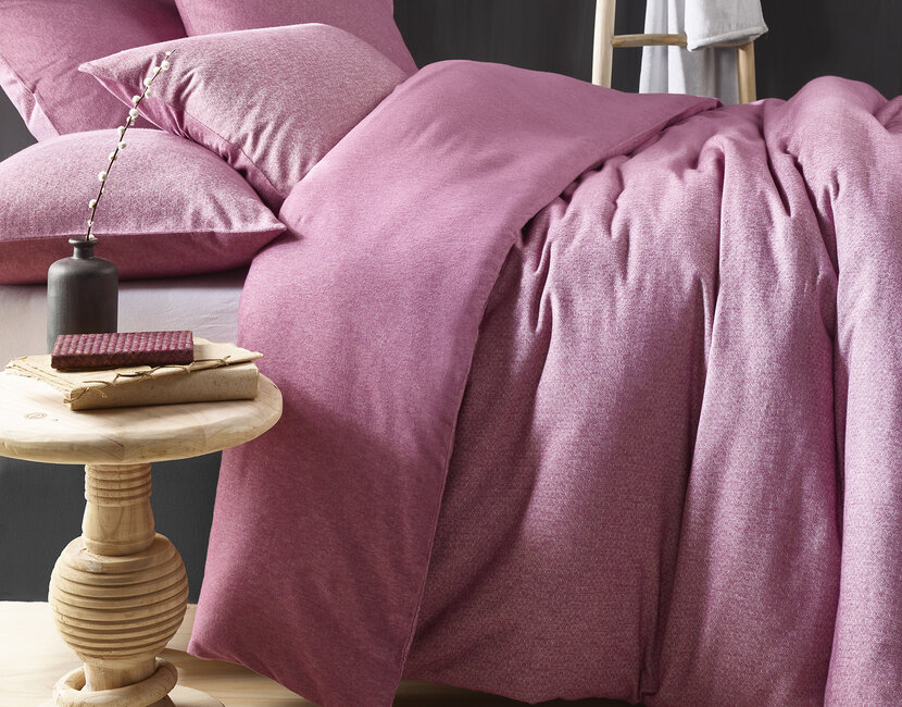 Dekbedovertrek TARBOT 140x220+60x70 Lilac 100% katoen, flanel
