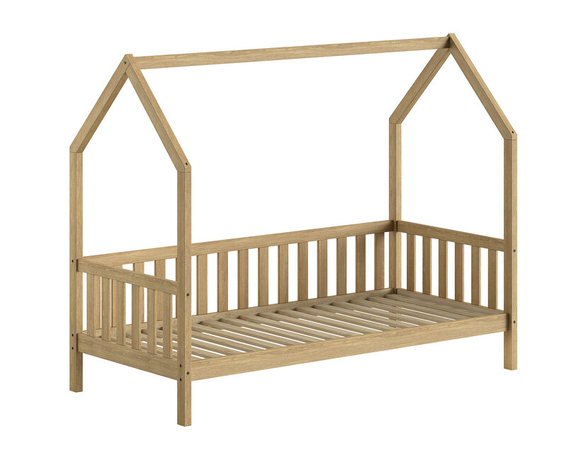 Bedhuisje Cabane - Massief eiken - bedbank