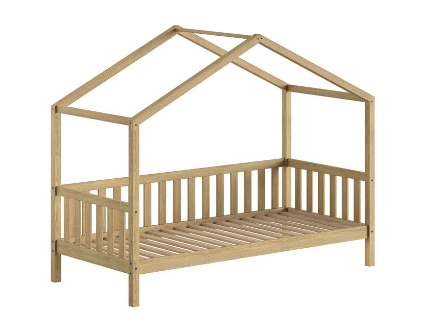 Bedbank Dallas - 90x200 - Massief Eiken