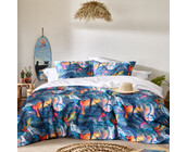 Dekbedovertrek Whales Deep Blue