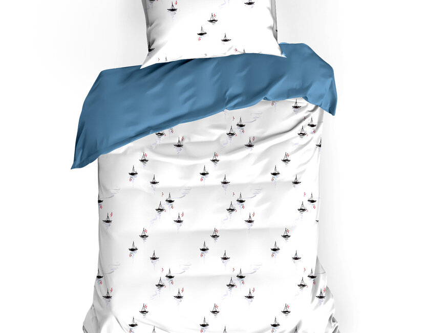 Dekbedovertrek Hiroshi Blue Horizon