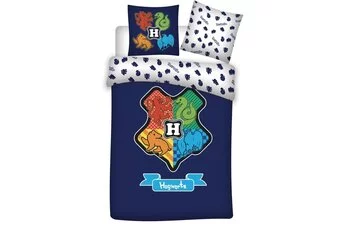 Dekbedovertrek Hogwarts Logo