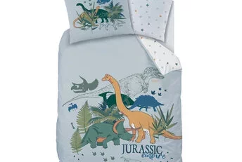 Dekbedovertrek Dino Jungle