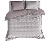 De Witte Lietaer Skyscraper dekbedovertrek Cloud grey 140x220cm