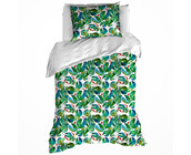 Dekbedovertrek Puddle Green