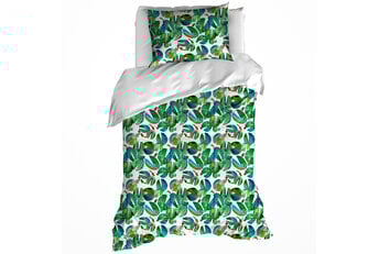 Dekbedovertrek Puddle Green
