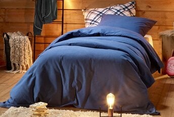 Dekbedovertrek Laura Blue Indigo