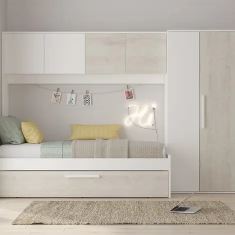 Bedbank met lade: slimme oplossing voor kleine kinderkamers