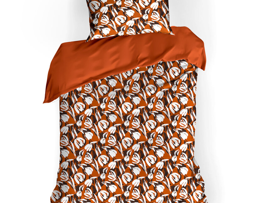 Dekbedovertrek Katoen Satijn Tulipa