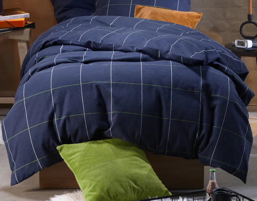 Dekbedovertrek Ian Evening Blue