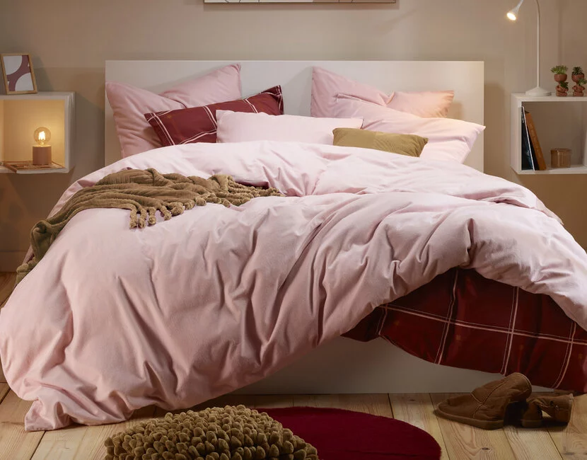 Dekbedovertrek Freya Pearl Pink