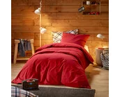 Dekbedovertrek Laura Burgundy