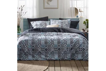 De Witte Lietaer Dekbedovertrek Azula Oxyde - Katoen Perkal