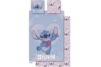 Disney Lilo & Stitch Dekbedovertrek Heart - Polykatoen