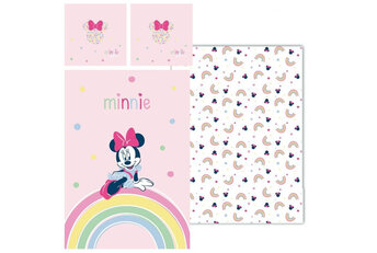 Disney Minnie Mouse Dekbedovertrek Rainbow - Polykatoen