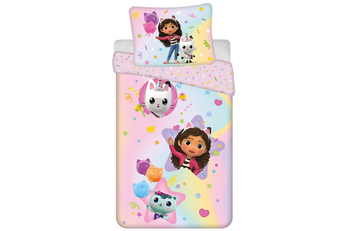 Gabby's poppenhuis Dekbedovertrek Rainbow - Katoen