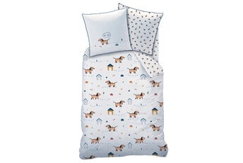 Matt & Rose Dekbedovertrek Waf Waf - Katoen