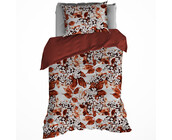 De Witte Lietaer Dekbedovertrek Katoen Flanel, Mimulus - 140 x 200/220 + 60 x 70 cm