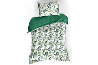 De Witte Lietaer Dekbedovertrek Katoen Salix - Groen