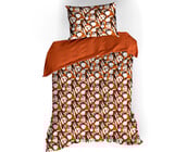 De Witte Lietaer Dekbedovertrek Katoen Satijn, Tulipa Rooibos Tea - 140 x 200/220 + 60 x 70 cm