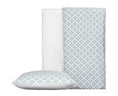 De Witte Lietaer Dekbedovertrek Katoen Satijn, Azulejos Tourmalin - 140 x 200/220 + 60 x 70 cm