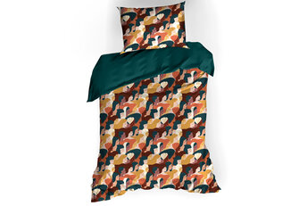 De Witte Lietaer Dekbedovertrek Katoen Satijn Anaïs - Groen