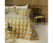 De Witte Lietaer Dekbedovertrek Katoen Satijn, Almond Laurel Oak - 140 x 200/220 + 60 x 70 cm